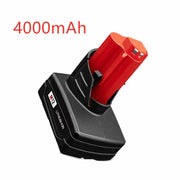 For Milwaukee M12 Battery 4000mAh by salelink.co.nz