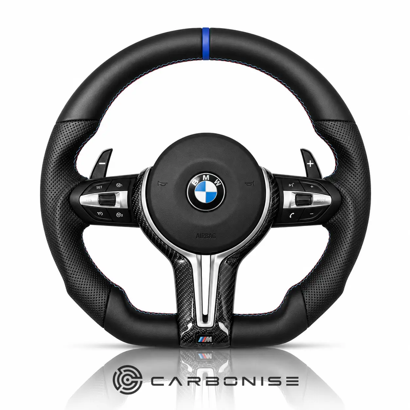 BMW Steering Wheel (Full Leather) @9 by CARBONISE
