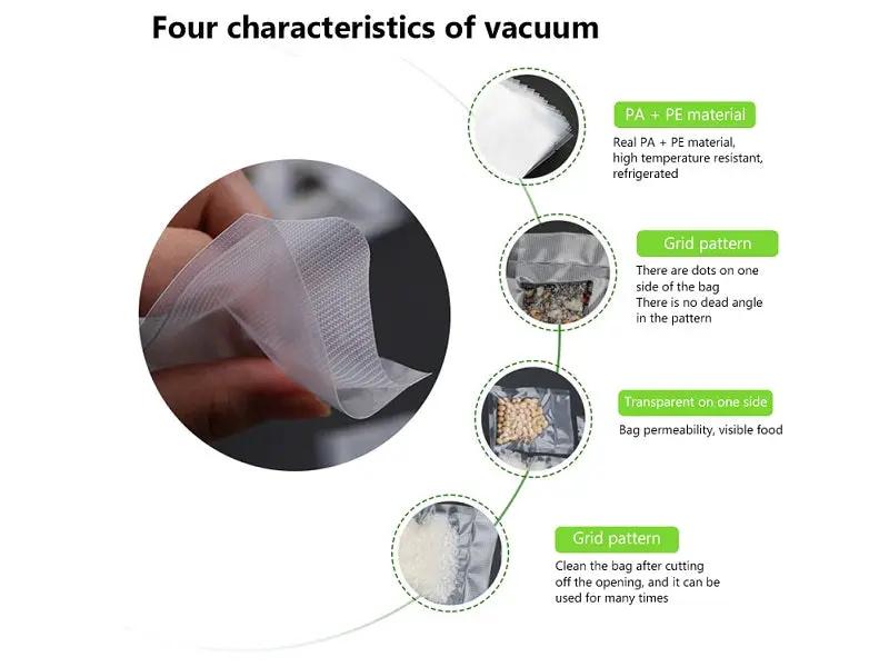(2 Roll) 20*500cm Vacuum Sealer Bag Roll by dealonline.co.nz