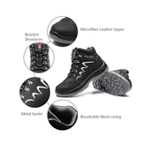 Work Safety Shoes Breathable Steel Cap Industrial Lightweight Construction by dealonline.co.nz