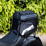 ECOTREK Motorcycle Tail Bags ECOTREK 35L Expandable Motorcycle Tail Bag – Hard Shell Rear Seat Helmet Bag BQF1172 ECOTREK 35L Expandable Motorcycle Tail Bag – Hard Shell Rear Seat Helmet Bag BQF1172
