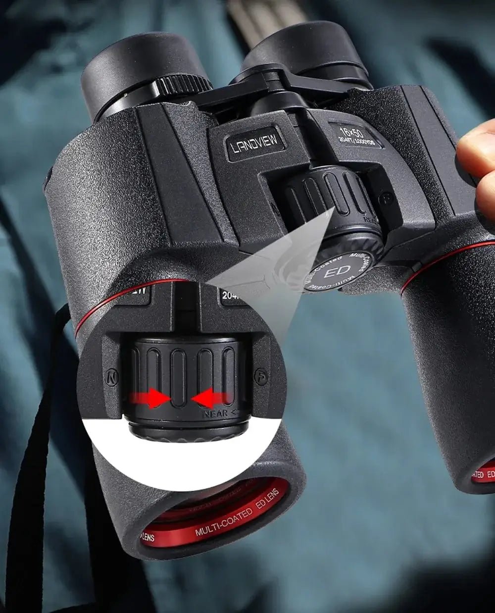 China China ED1650Black ED Binoculars 16x50 Long Range Super-Multi Coating Powerful Bak4 Astronomical Telescope Birdwatching For Outdoor Hunting Tourism