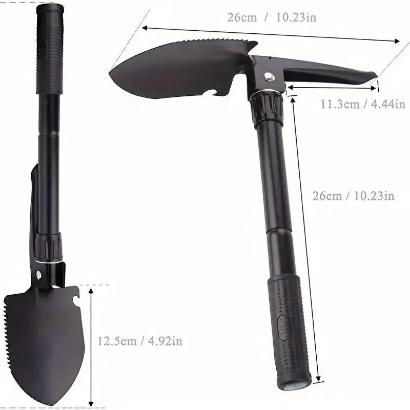 Outdoor Small Foldable Multifunction Camping Shovel by NZ Diver