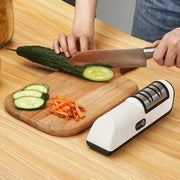3Speed Electric Knife Sharpener Kitchen Sharpening Polish Tool Stainless Steel R by China Dropship