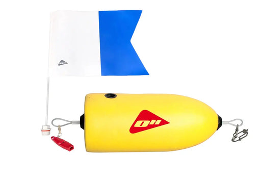 OH Torpedo Foam float with Flag and Whistle by NZ Diver