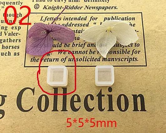 DIY Silicone Resin Moulds Stud Earrings Pendant Epoxy Casting Moulds Jewelry Making Handmade Craft by Resin Art NZ