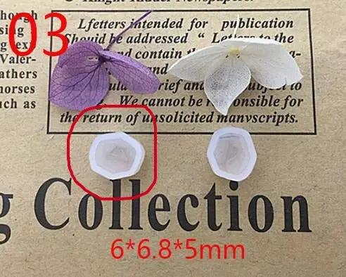 DIY Silicone Resin Moulds Stud Earrings Pendant Epoxy Casting Moulds Jewelry Making Handmade Craft by Resin Art NZ