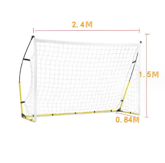 1.5x2.4m Portable Soccer Football Goal Net Set by salelink.co.nz