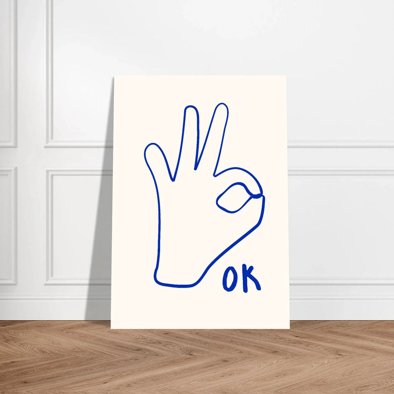 OK by Blank Wall Print Shop