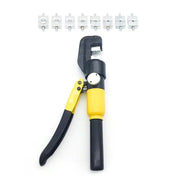 Hydraulic Crimping Tool 8 Ton Wire Force Terminal Crimper Cable 9 Dies 4-70mm by salelink.co.nz