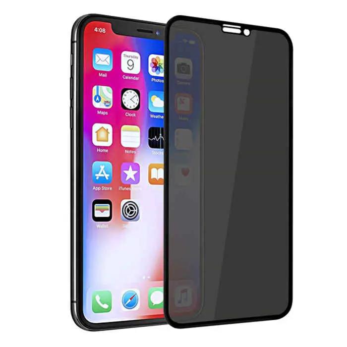 iPhone XR/ iPhone 11 Privacy Anti Peep Spy Tempered Glass Screen Protector by salelink.co.nz