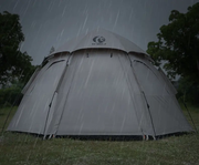 Large Hexagon Double-Layer Waterproof Camping Tent DYLF2063 by ECOTREK