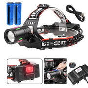 Super Bright High Power LED Headlamp Rechargeable Headlight Camping Head Torch Lamp by China Dropship