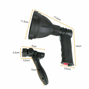 LED Handheld Spotlight Rechargeable Hunting Camping Flashlight by salelink.co.nz