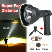 LED Handheld Spotlight Rechargeable Hunting Camping Flashlight by salelink.co.nz