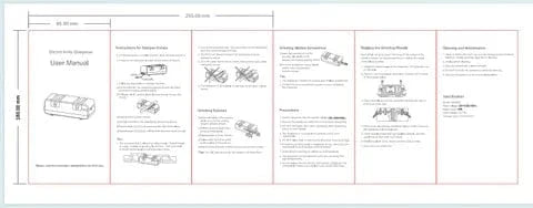 Electric Knife Sharpner 50 Watt user manual with instructions and illustrations for safe operation and maintenance.
