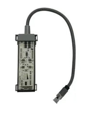 Electric Reel Battery 10 Ah, 14.8 Volts, displaying wiring and connector for electric reel compatibility.