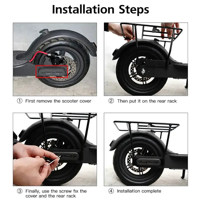 Electric Scooter Rear Luggage Rack by Habicare