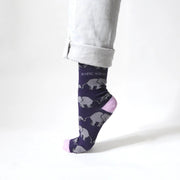 Barekind NZ Socks Save the Elephants Bamboo Socks Save the Elephants Bamboo Socks