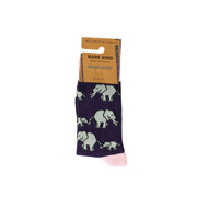 Barekind NZ Socks Save the Elephants Bamboo Socks Save the Elephants Bamboo Socks