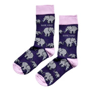 Barekind NZ Socks Save the Elephants Bamboo Socks Save the Elephants Bamboo Socks