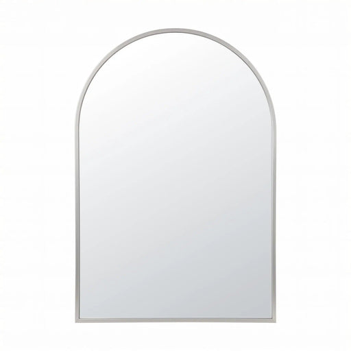 SportZone.co.nz Home & Garden > Decor > Mirrors Embellir 61x41cm Silver Arch Wall Mirror Embellir 61x41cm Silver Arch Wall Mirror