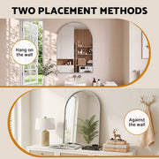 SportZone.co.nz Home & Garden > Decor > Mirrors Embellir 61x41cm Silver Arch Wall Mirror Embellir 61x41cm Silver Arch Wall Mirror
