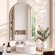 SportZone.co.nz Home & Garden > Decor > Mirrors Embellir 61x41cm Silver Arch Wall Mirror Embellir 61x41cm Silver Arch Wall Mirror