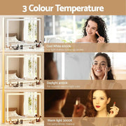 SportZone.co.nz Home & Garden > Decor > Mirrors Embellir Bluetooth Makeup Mirror 80x58cm Hollywood Vanity with LED Light Crystal Embellir Bluetooth Makeup Mirror 80x58cm Hollywood Vanity with LED Light Crystal