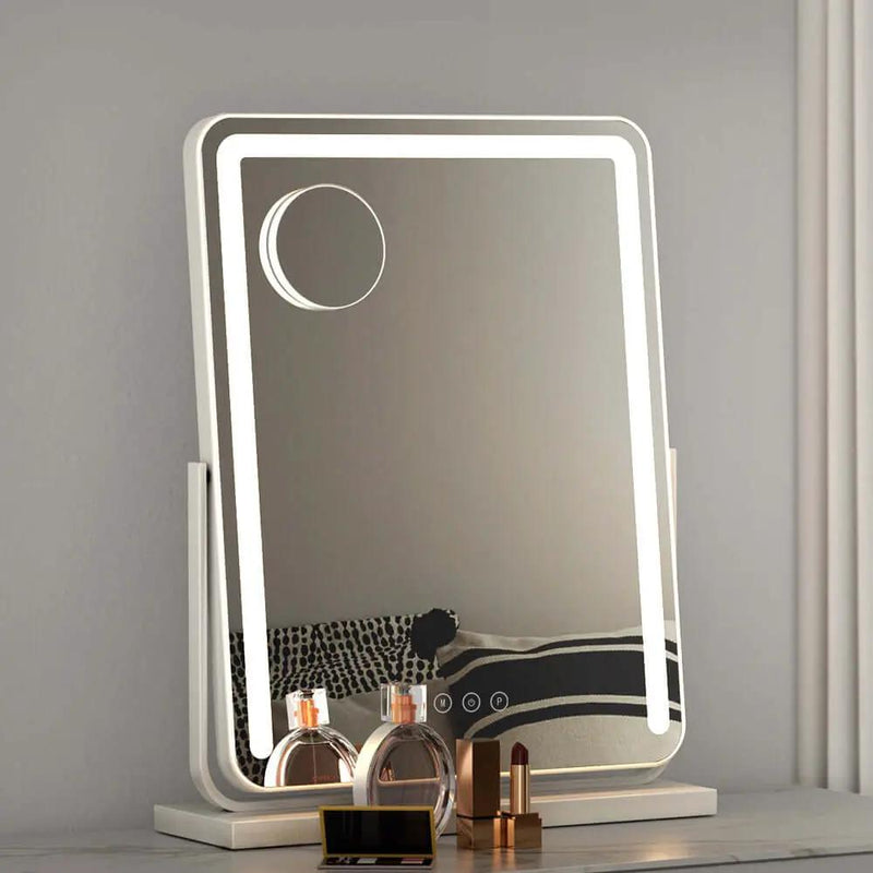 SportZone.co.nz Home & Garden > Decor > Mirrors Embellir Makeup Mirror 40x50cm Hollywood Vanity with LED Light Strip Rotation Embellir Makeup Mirror 40x50cm Hollywood Vanity with LED Light Strip Rotation