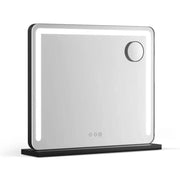 SportZone.co.nz Health & Beauty > Makeup > Makeup Mirrors Embellir Makeup Mirror 60x50cm Hollywood Vanity with LED Light Tabletop Black Embellir Makeup Mirror 60x50cm Hollywood Vanity with LED Light Tabletop Black