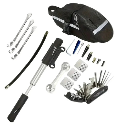 Habicare Emergency Bicycle Tyre Repair Kit with Glue-less Patches Emergency Bicycle Tyre Repair Kit with Glue-less Patches