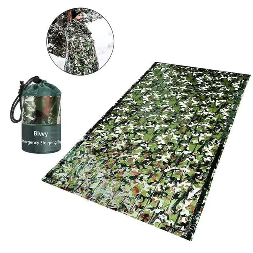 9eight5 Tools & Kits (multipurpose) Emergency Camo Tube Tent Emergency Camo Tube Tent