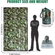 9eight5 Tools & Kits (multipurpose) Emergency Camo Tube Tent Emergency Camo Tube Tent