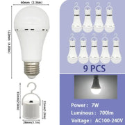 Emergency Light Bulb – Cool White, 1500mAh, 7W by Habicare