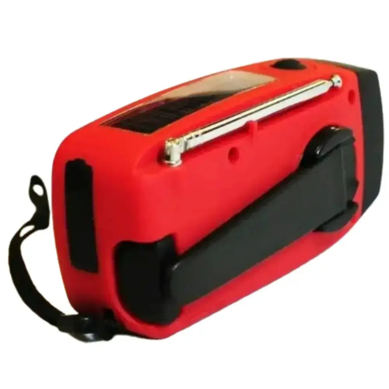 Emergency Solar Hand Crank Radio with Flashlight & Power Bank by Habicare