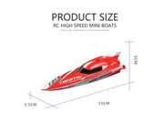 Remote Control Racing Boat - RED by dealonline.co.nz