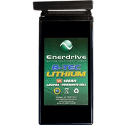 Enerdrive Battery Chargers B-TEC 100AH 12V LIFEPO4 Slim Case Battery