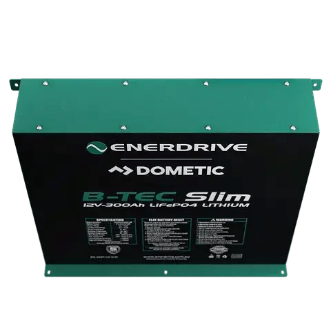 Enerdrive Battery Chargers B-TEC 300AMP / 12V LIFEPO4 Slim Case Battery