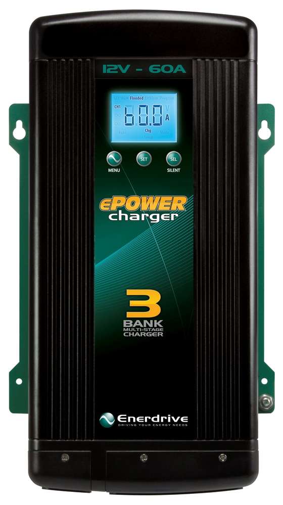 ePower 12V 60A Battery Charger - Action Outdoors Kiwi