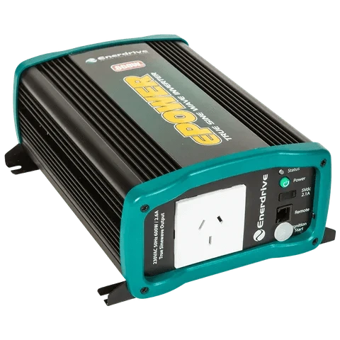 Enerdrive Battery Chargers Epower 600w/12v PSW Inverter Gen2