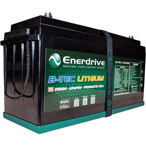 B-Tech 200A 12V LifePO4 Battery GEN2 - Action Outdoors Kiwi