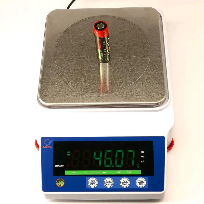 Epoch 18650 3000mAh 15A Battery by That Watch Shop