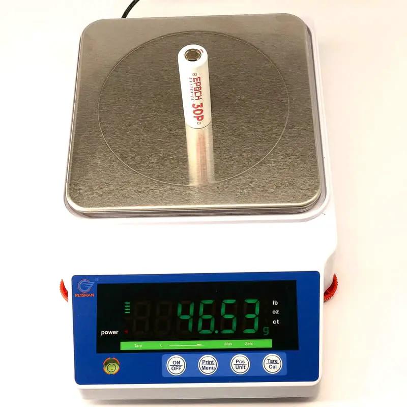 Epoch 30P 18650 3000mAh 15A Battery by That Watch Shop