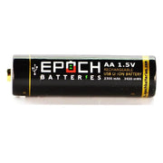 Epoch AA 1.5V 2300mAh USB Protected Li-ion Battery - 4 Pack by That Watch Shop