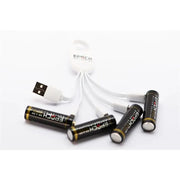 Epoch AA 1.5V 2300mAh USB Protected Li-ion Battery - 4 Pack by That Watch Shop