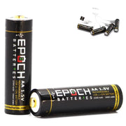 Epoch AA 1.5V 2300mAh USB Protected Li-ion Battery - 4 Pack by That Watch Shop