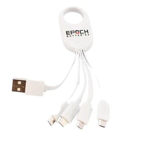 Epoch Batteries - 1 USB-A to 4 Micro USB Charging Adapter by That Watch Shop