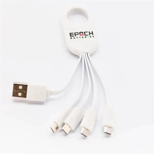 Epoch Batteries - 1 USB-A to 4 Micro USB Charging Adapter by That Watch Shop