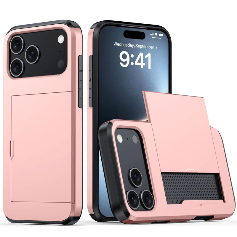 iPhone 17 Pro Max Case Card Slots Holder by salelink.co.nz